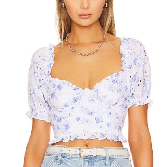 ASTR The Label Feronia Top - Picture 1 of 7